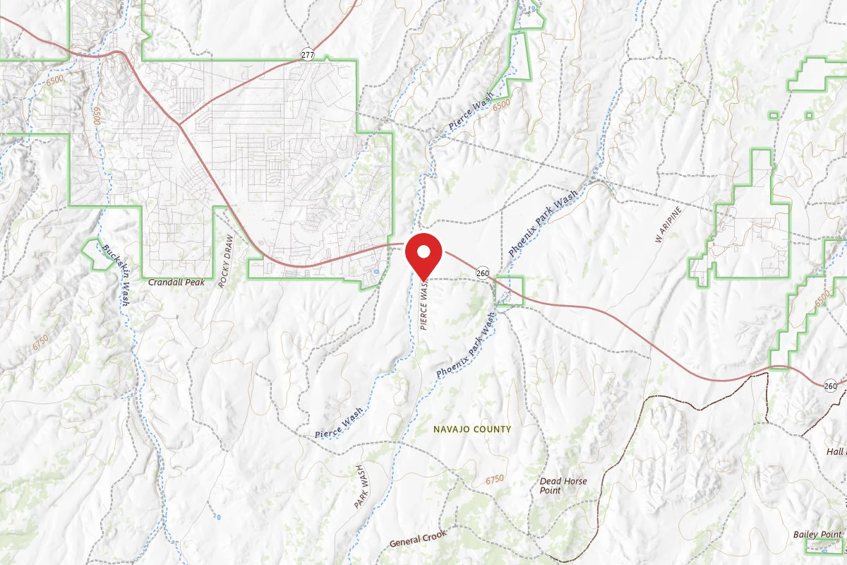 Dispersed Site near 34.3858, -110.5155