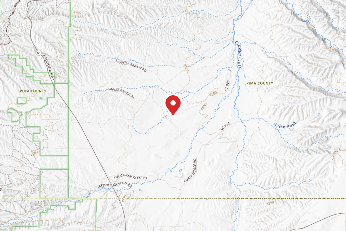 Dispersed Site near 31.7732, -110.6272