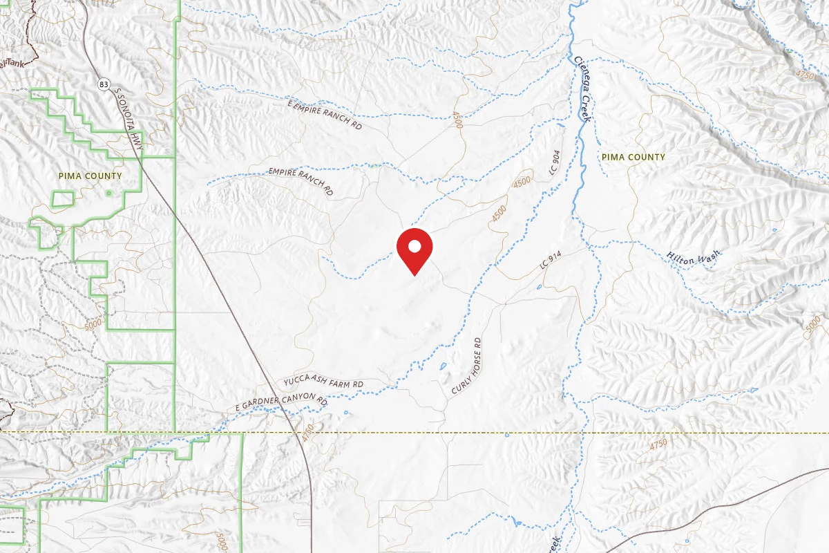 Dispersed Site near 31.7644, -110.6300