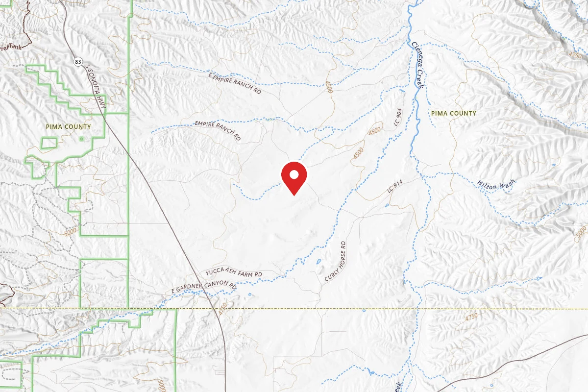 Dispersed Site near 31.7649, -110.6314