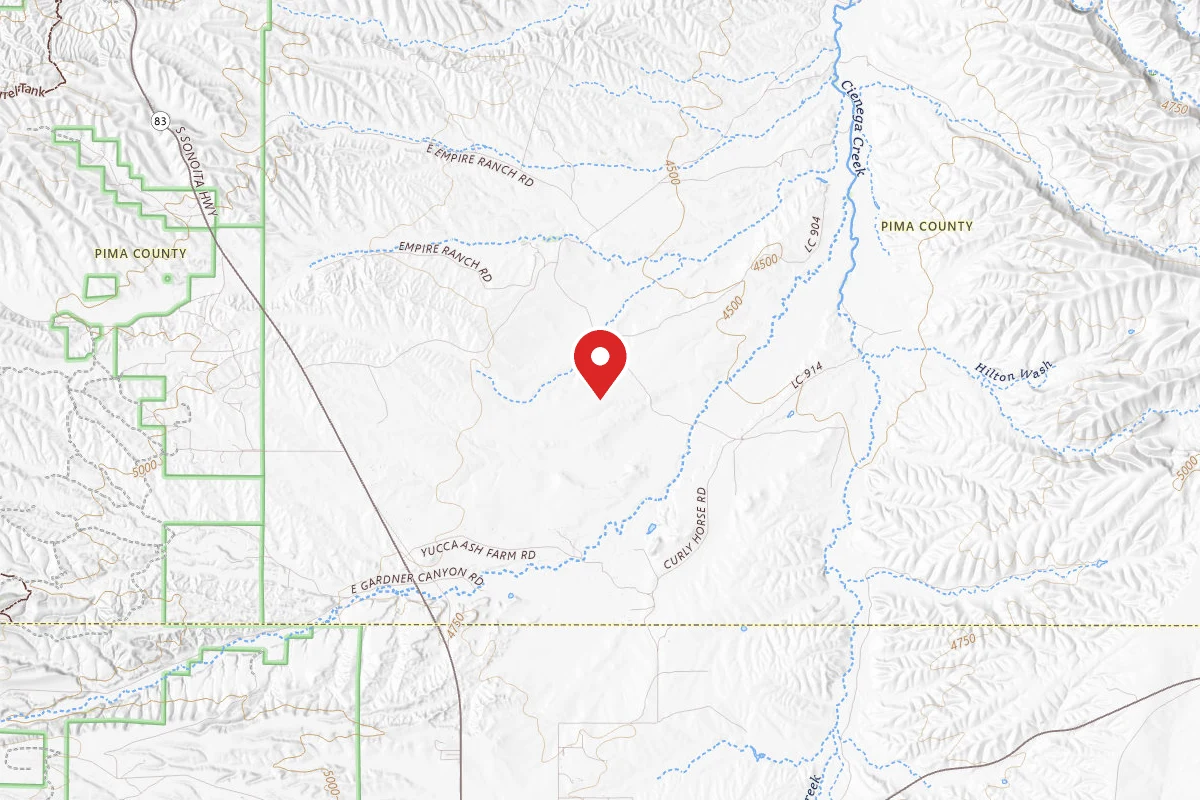 Dispersed Site near 31.7642, -110.6316