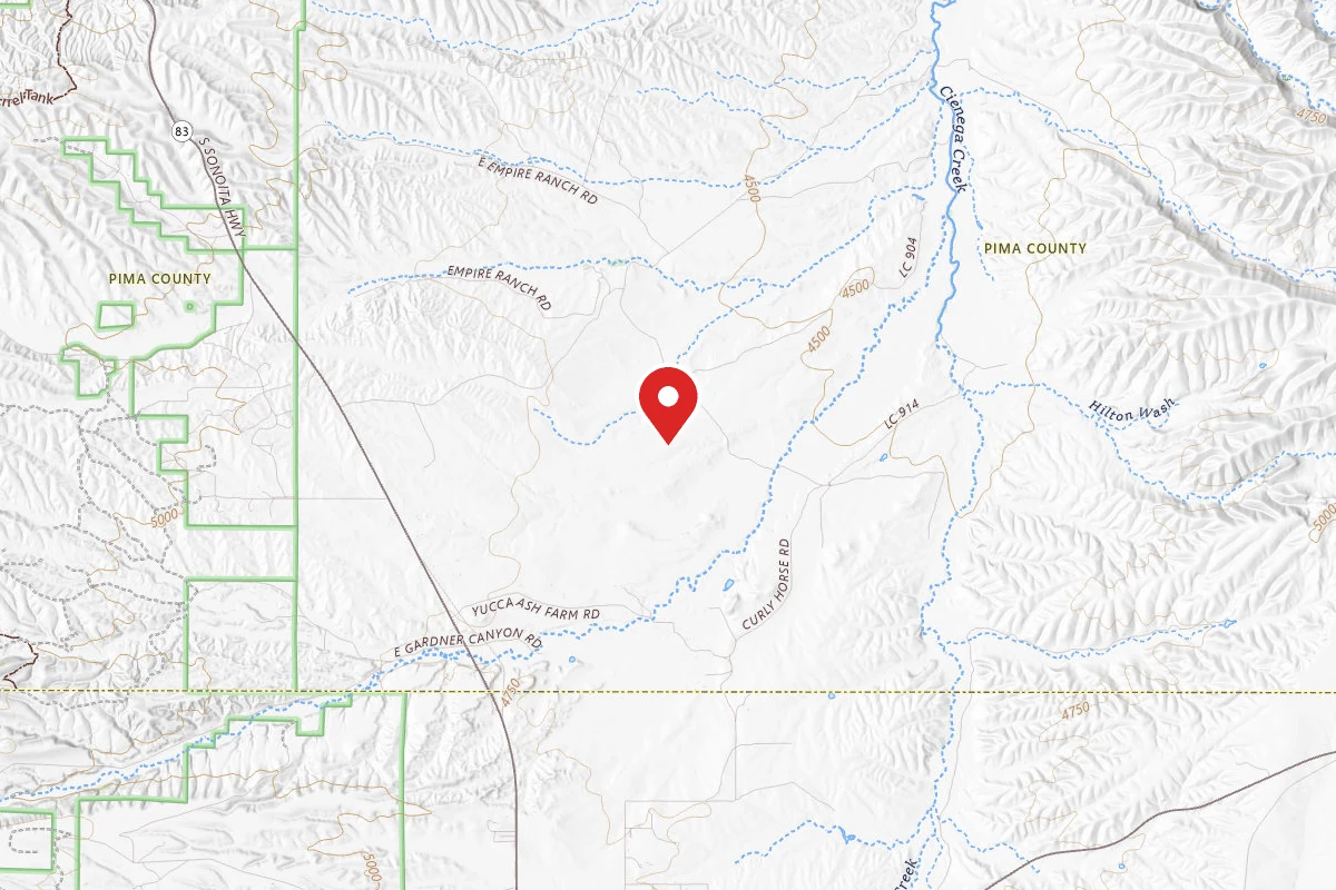 Dispersed Site near 31.7638, -110.6321