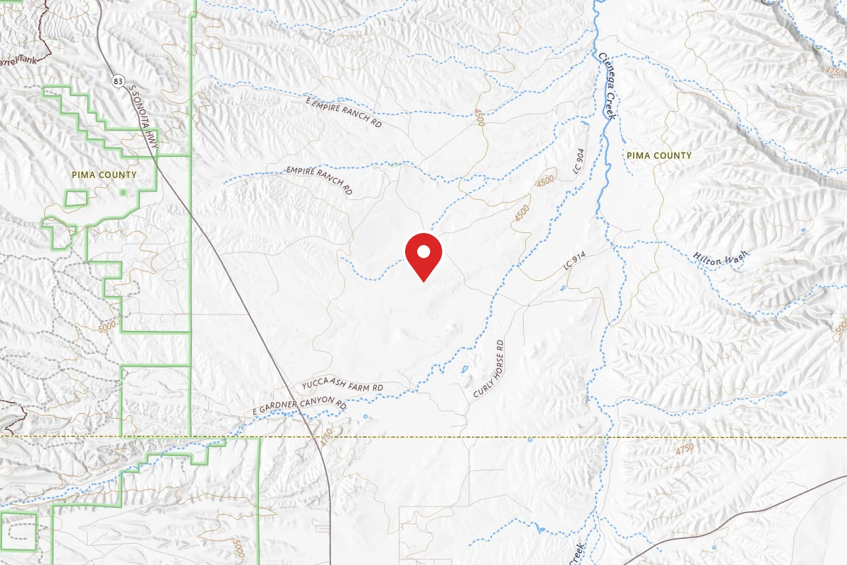 Dispersed Site near 31.7634, -110.6329