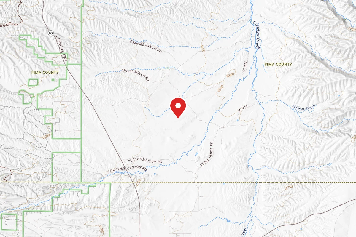 Dispersed Site near 31.7630, -110.6335