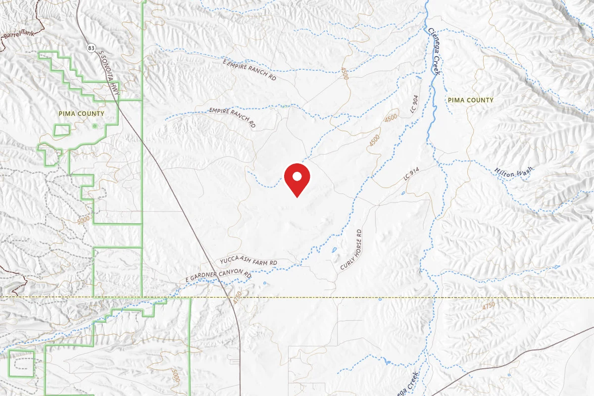 Dispersed Site near 31.7607, -110.6357