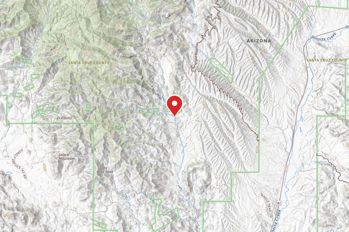 Dispersed Site near 31.6155, -110.7919
