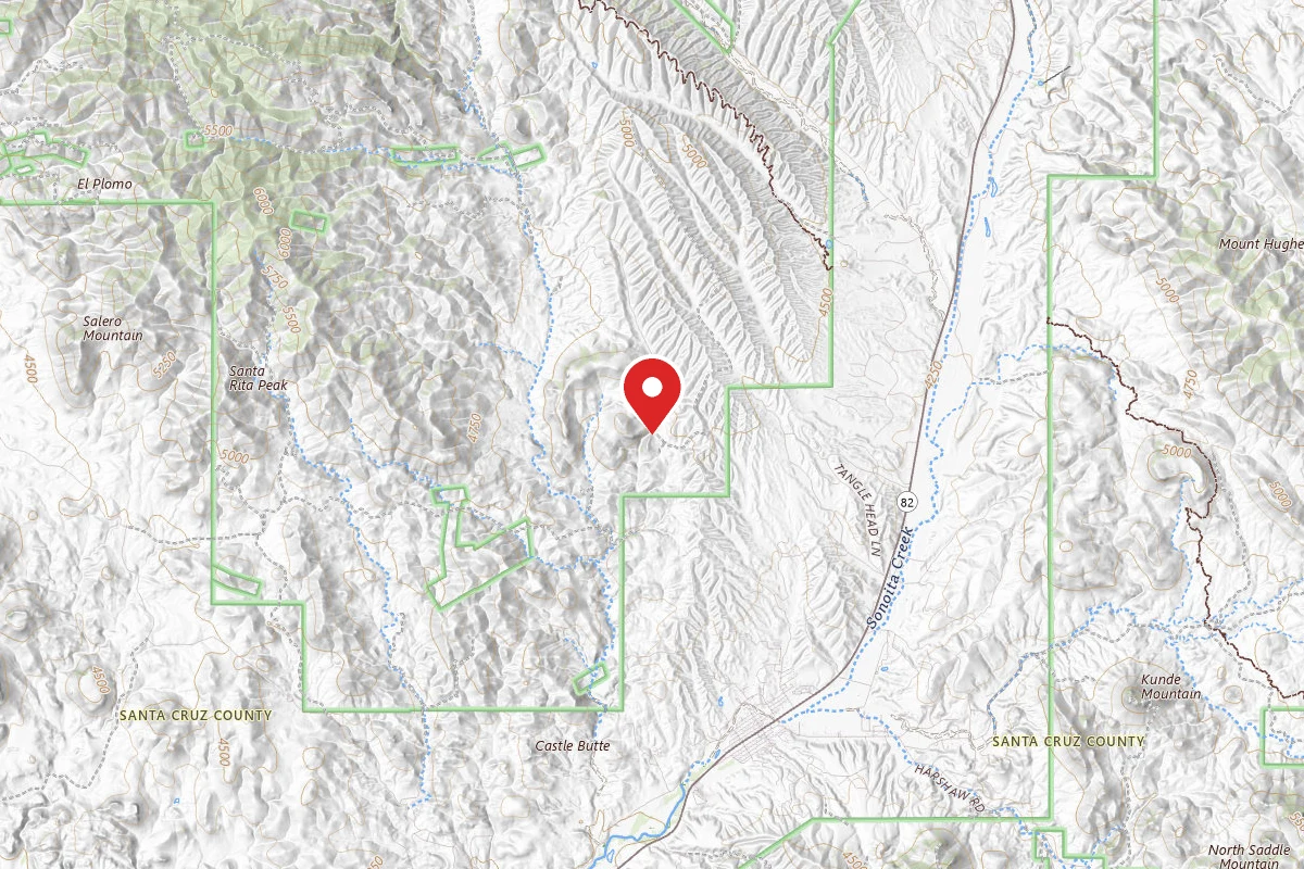 Dispersed Site near 31.5807, -110.7704