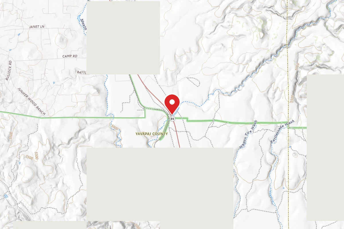 Dispersed Site near 35.0822, -112.4048
