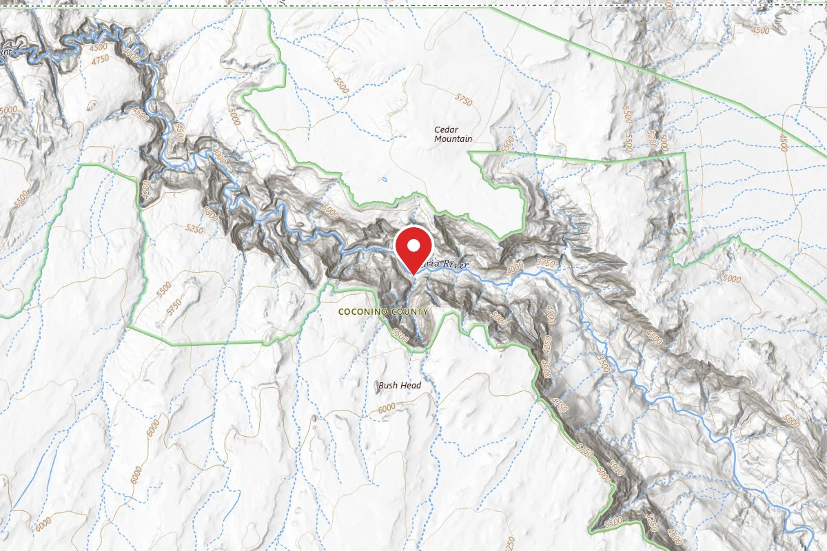 Dispersed Site near 36.9476, -111.7129