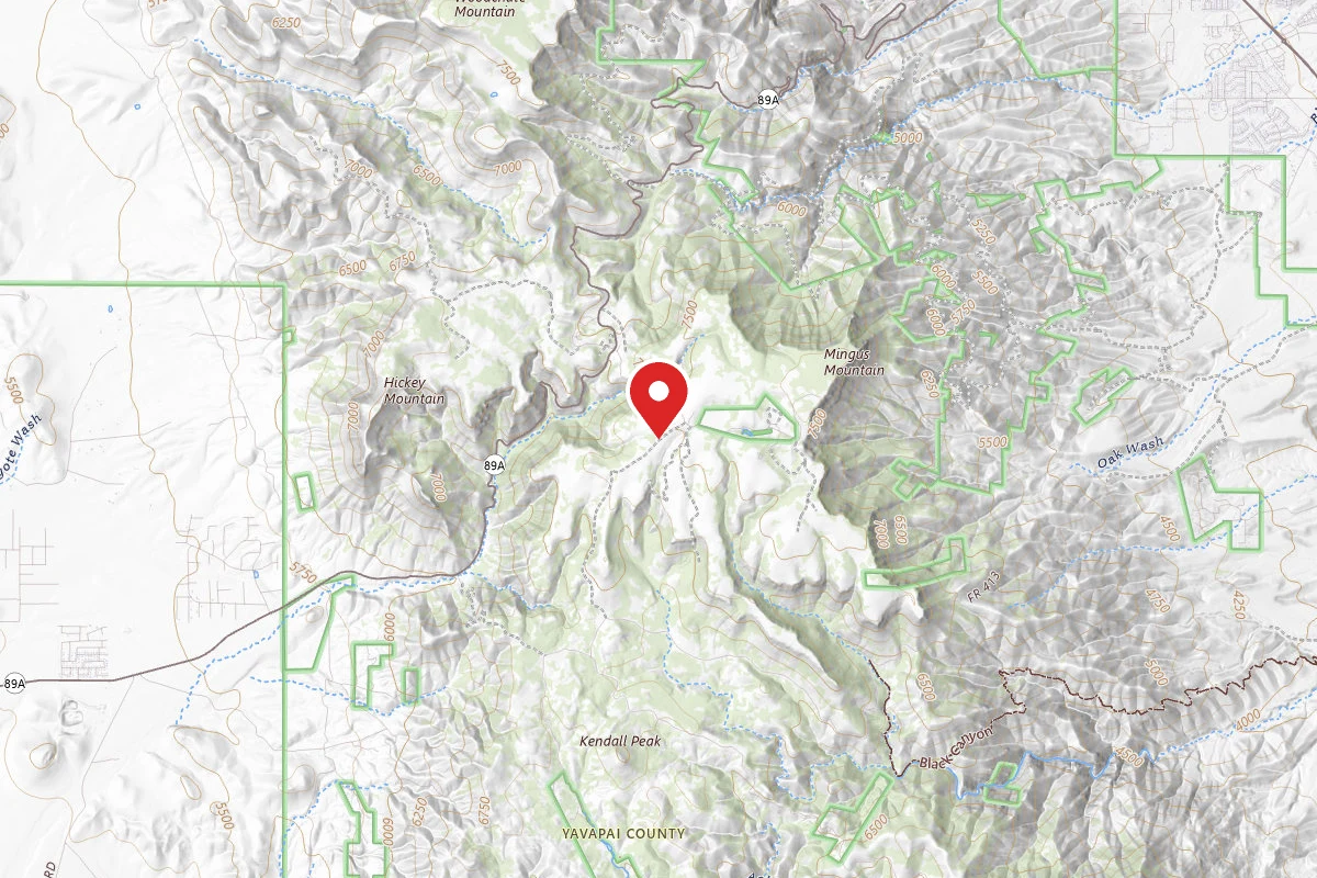 Dispersed Site near 34.6959, -112.1430