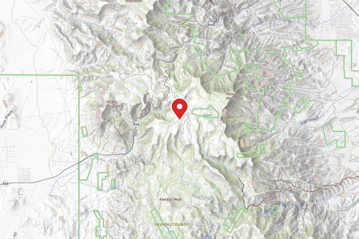 Dispersed Site near 34.6948, -112.1437