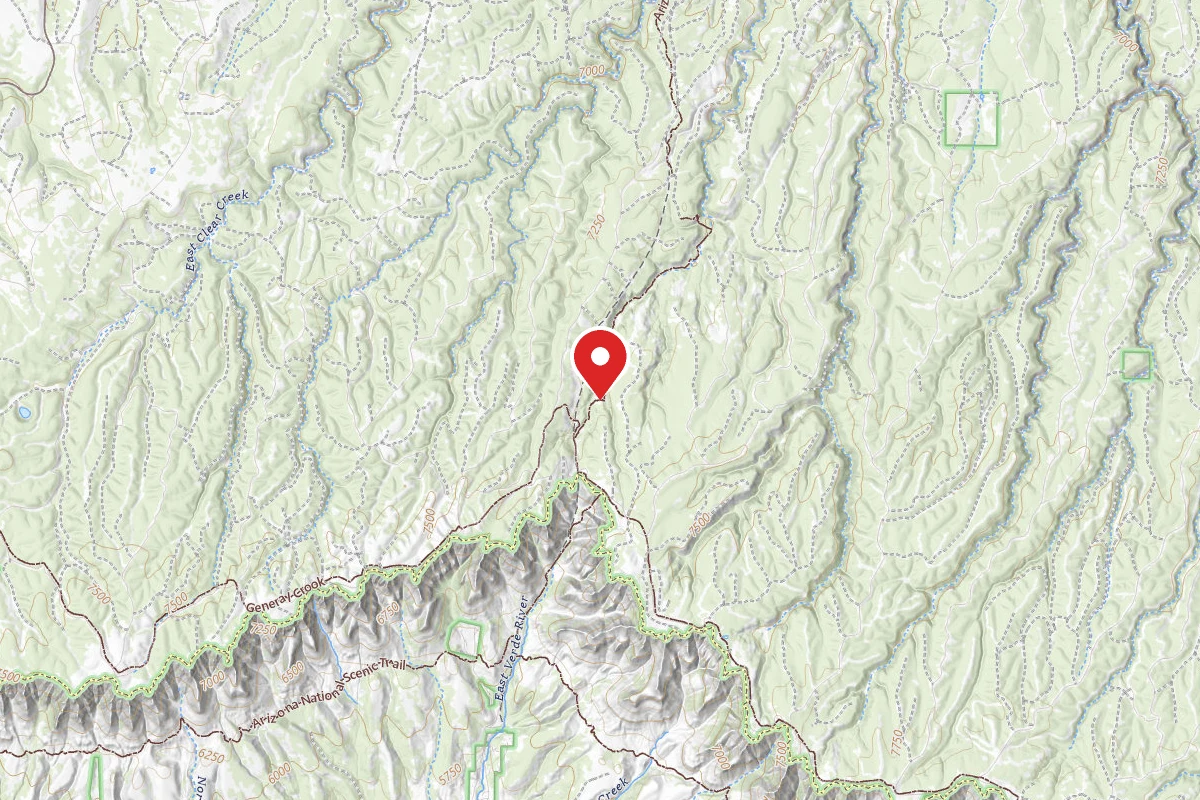 Dispersed Site near 34.4639, -111.2471