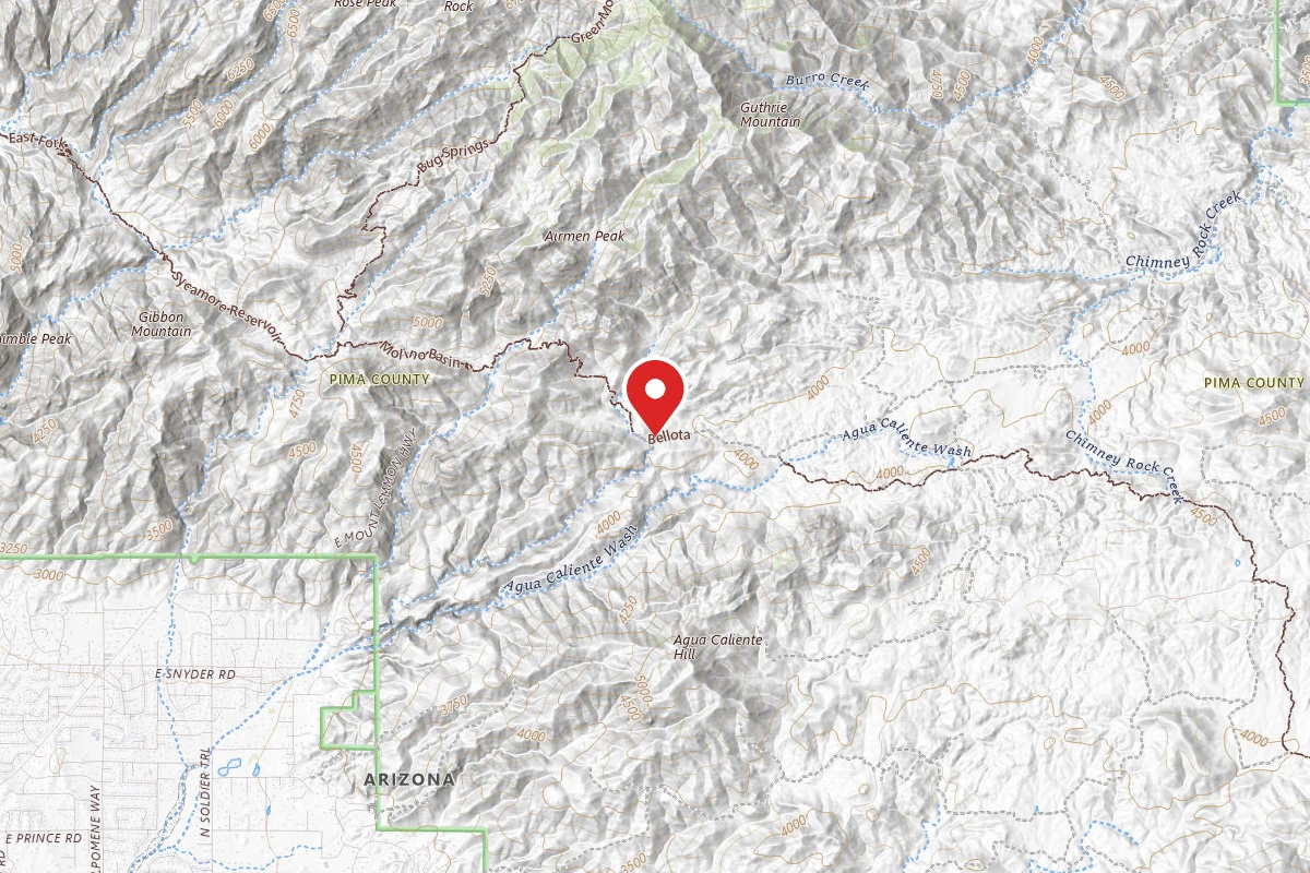 Dispersed Site near 32.3253, -110.6684
