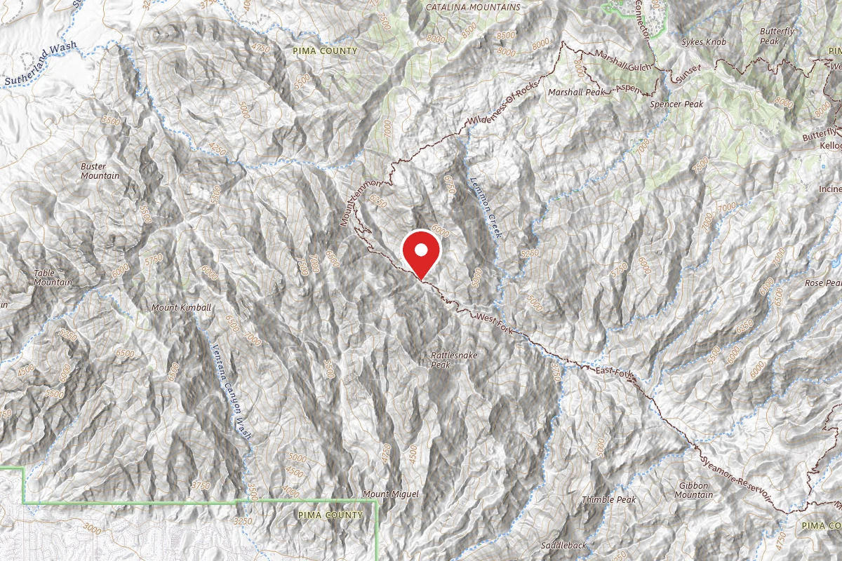 Dispersed Site near 32.3836, -110.8128