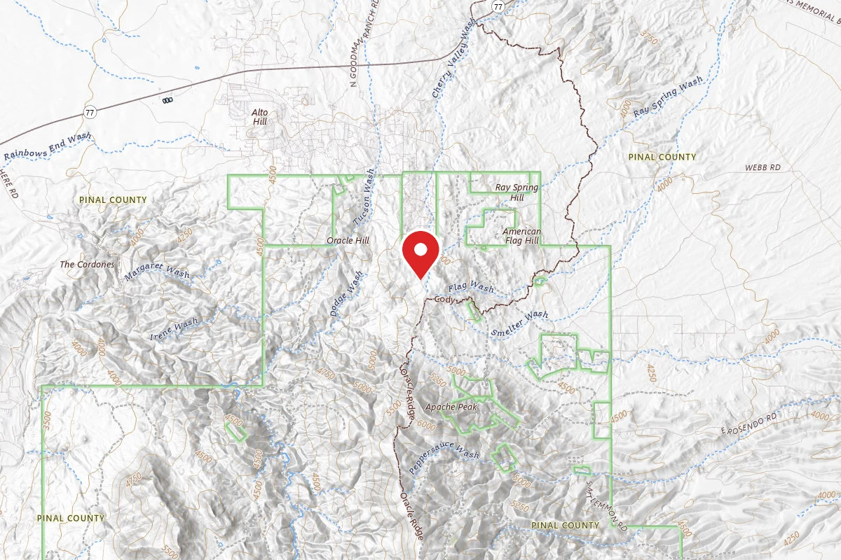 Dispersed Site near 32.5791, -110.7524
