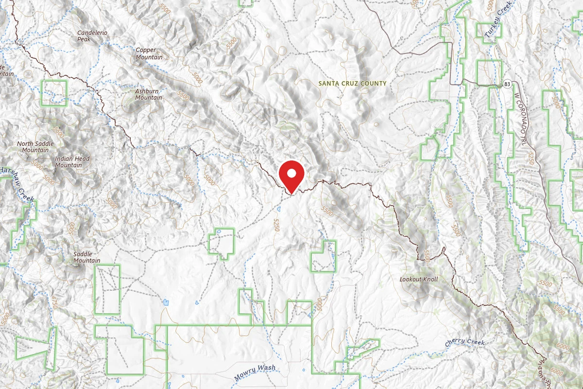 Dispersed Site near 31.5094, -110.5856