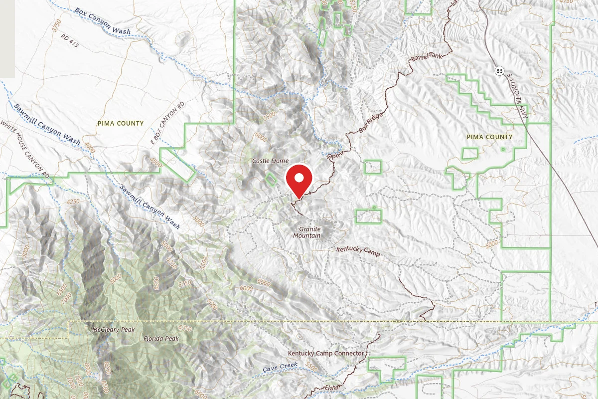 Dispersed Site near 31.7673, -110.7763
