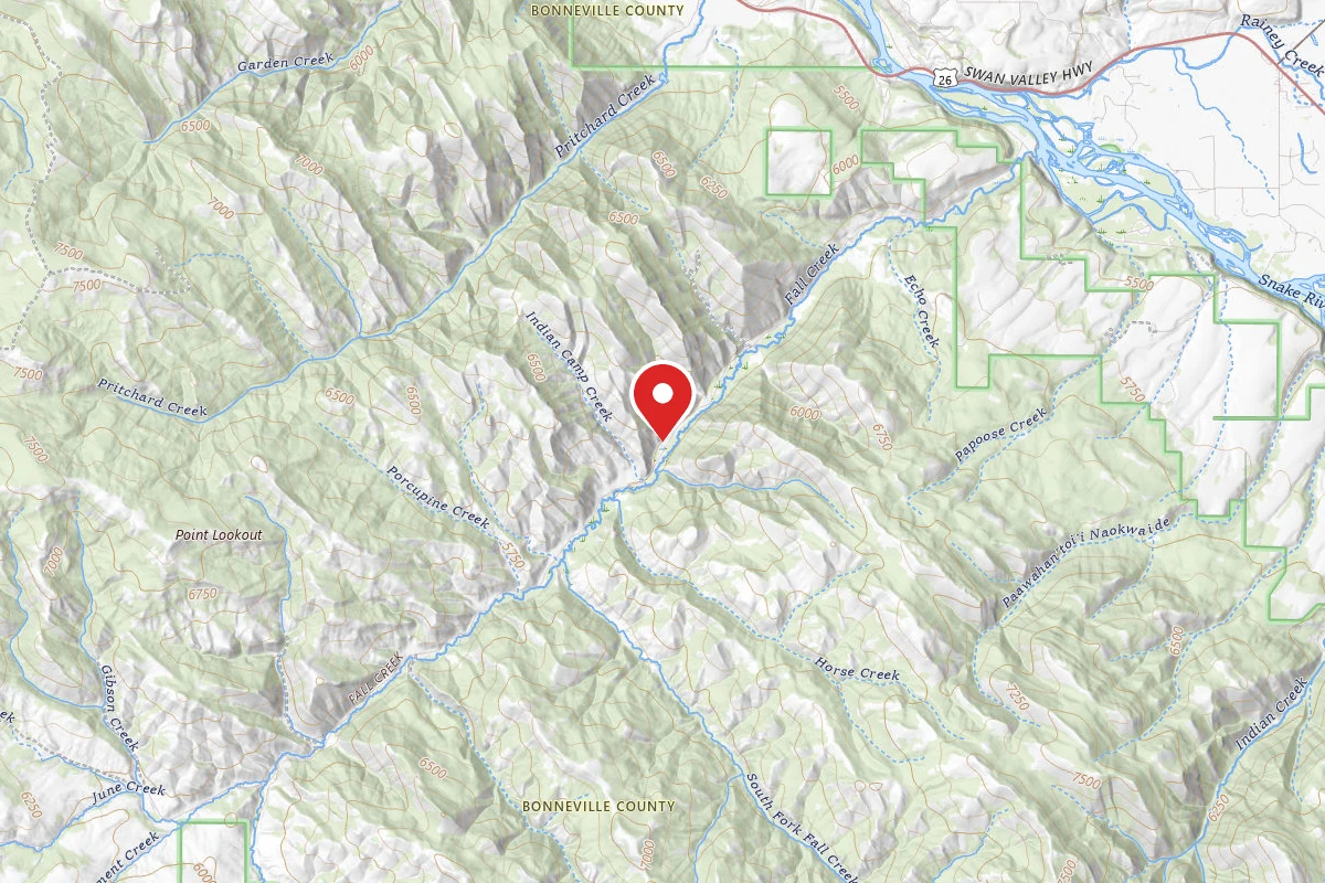 Fall Creek dispersed