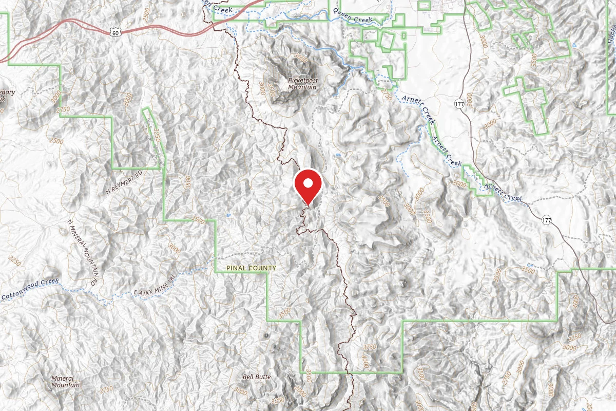 Dispersed Site near 33.2248, -111.1505