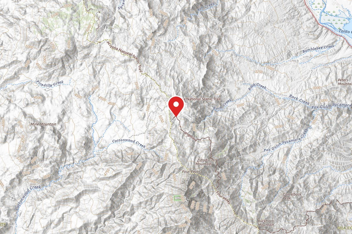 Dispersed Site near 33.7121, -111.3346