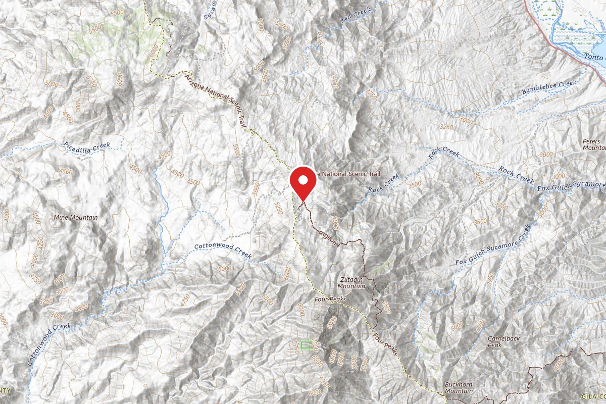 Dispersed Site near 33.7130, -111.3349