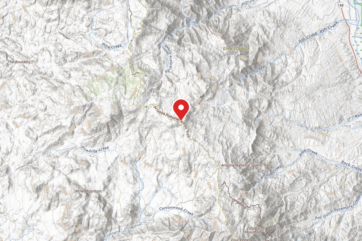 Dispersed Site near 33.7420, -111.3595