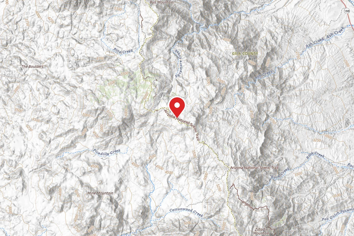 Dispersed Site near 33.7450, -111.3675