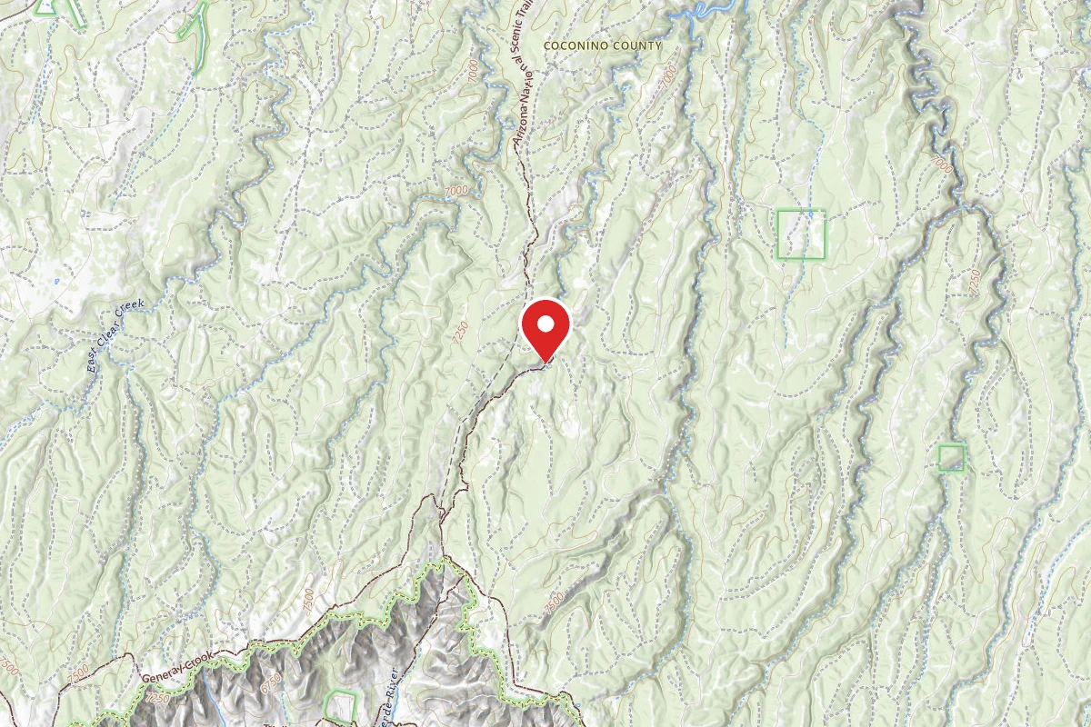 Dispersed Site near 34.4836, -111.2317