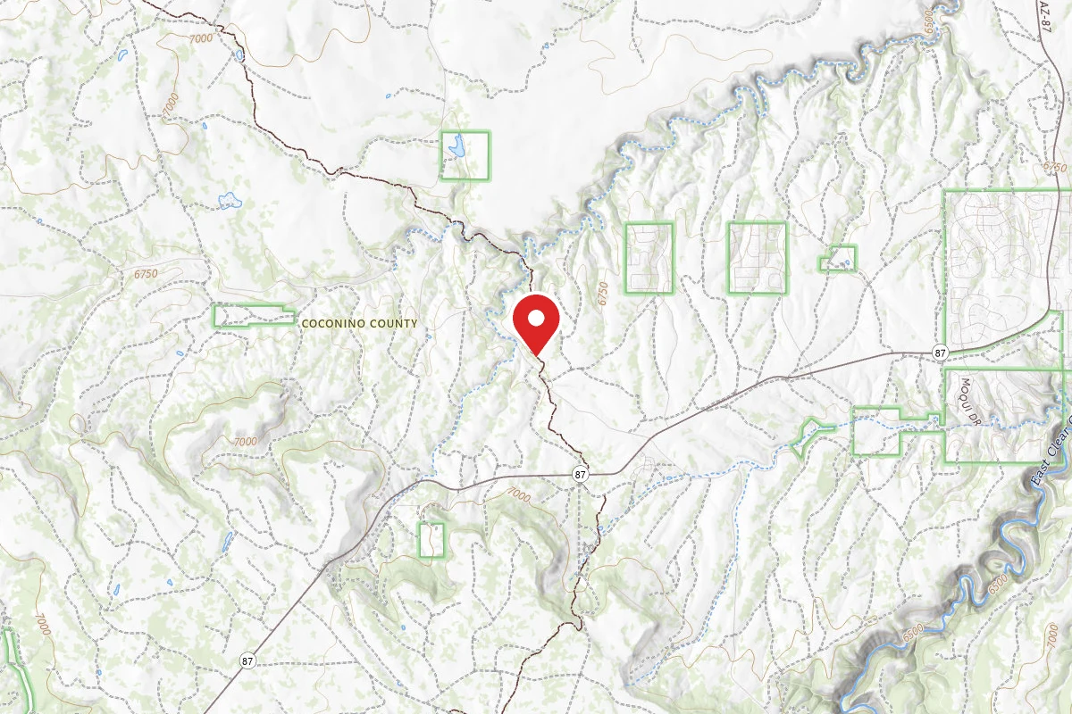 Dispersed Site near 34.6263, -111.2089