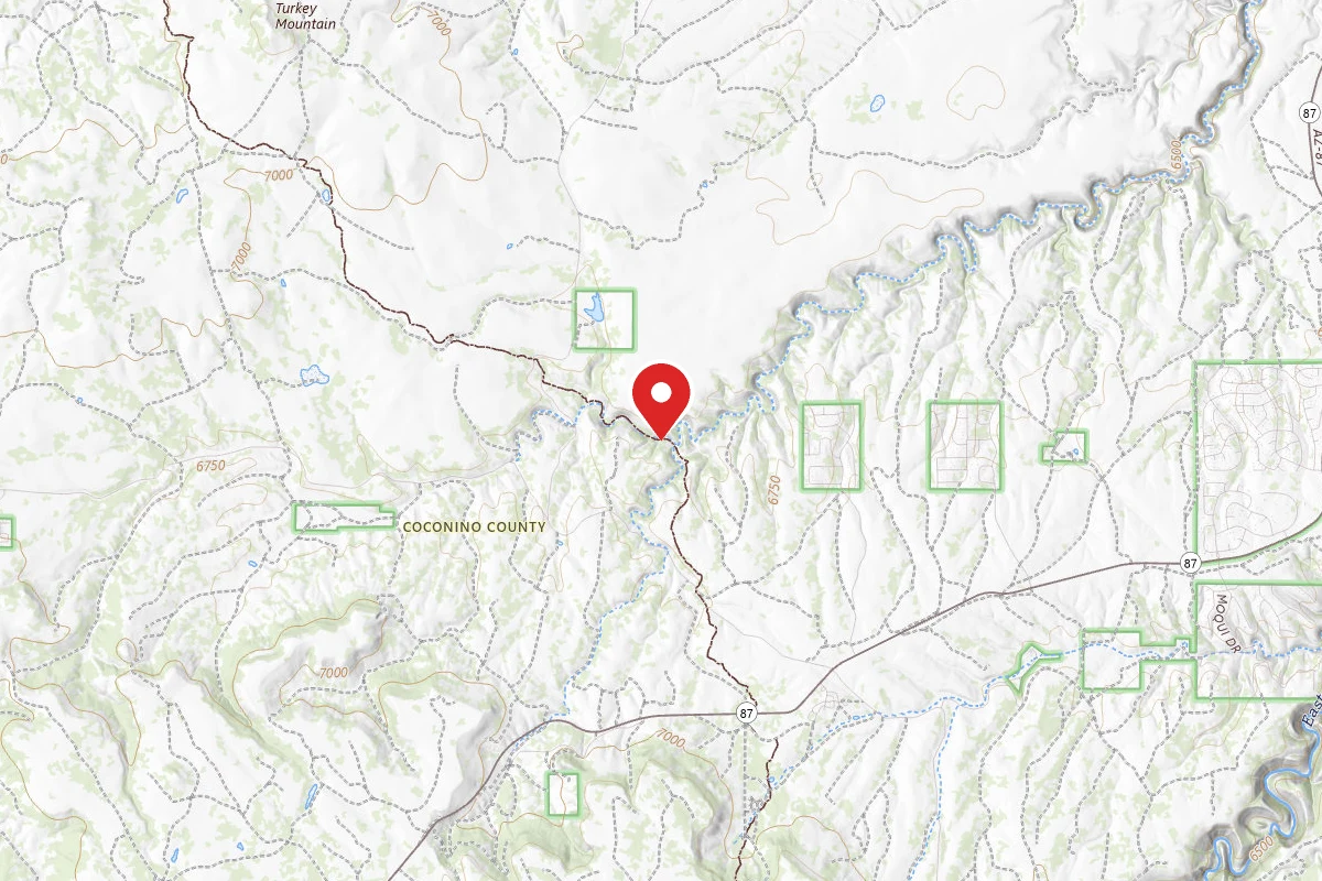 Dispersed Site near 34.6427, -111.2138