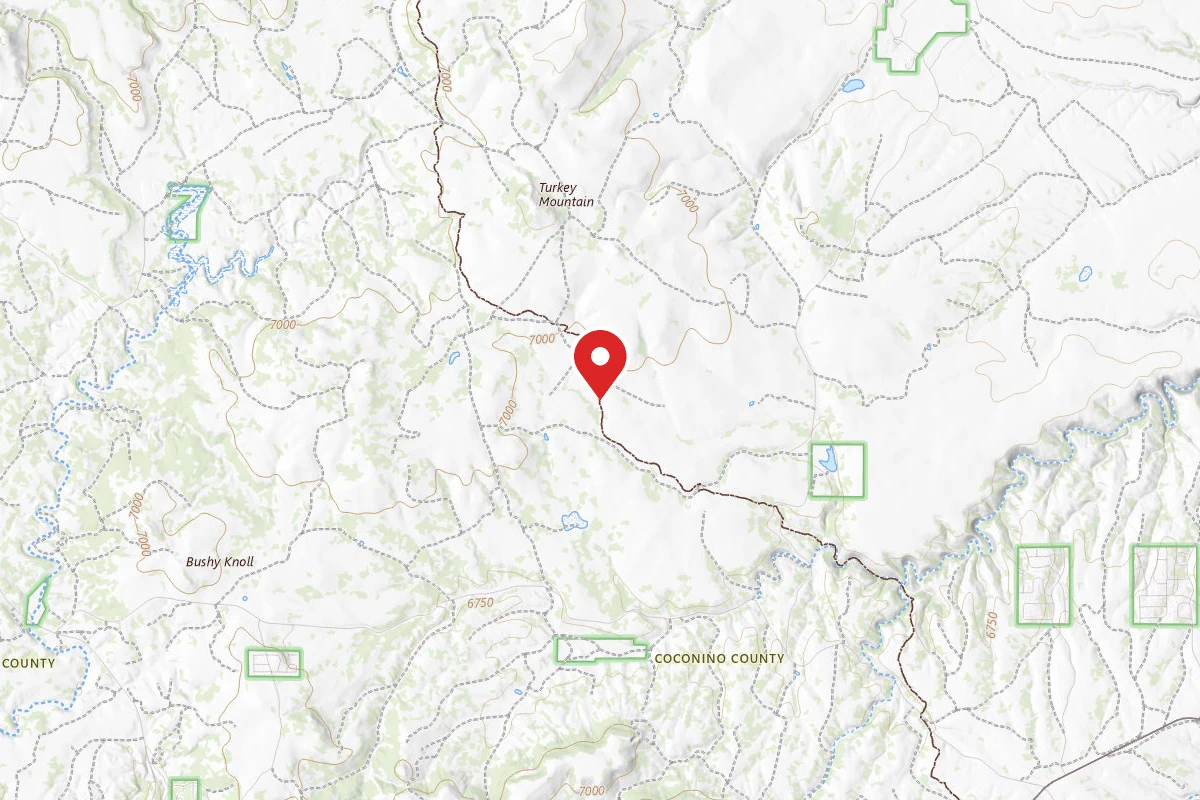 Dispersed Site near 34.6681, -111.2633