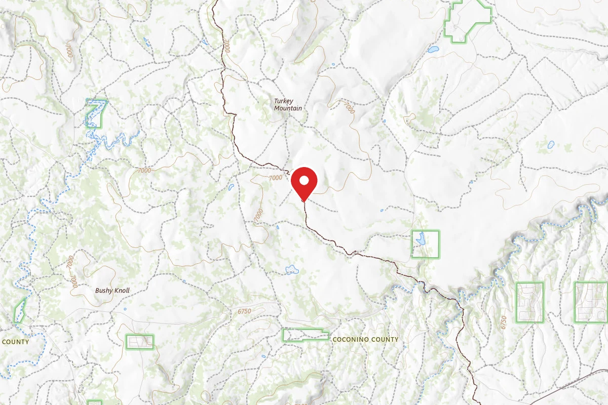 Dispersed Site near 34.6698, -111.2636