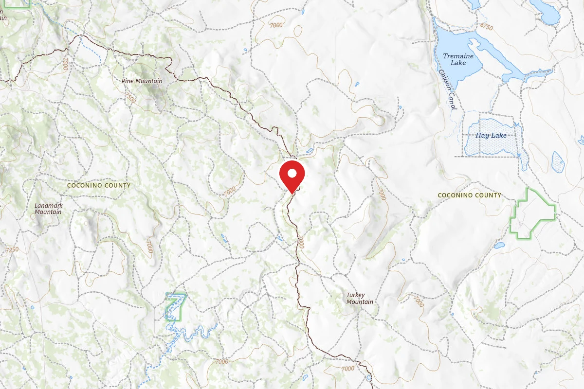 Dispersed Site near 34.7272, -111.2931