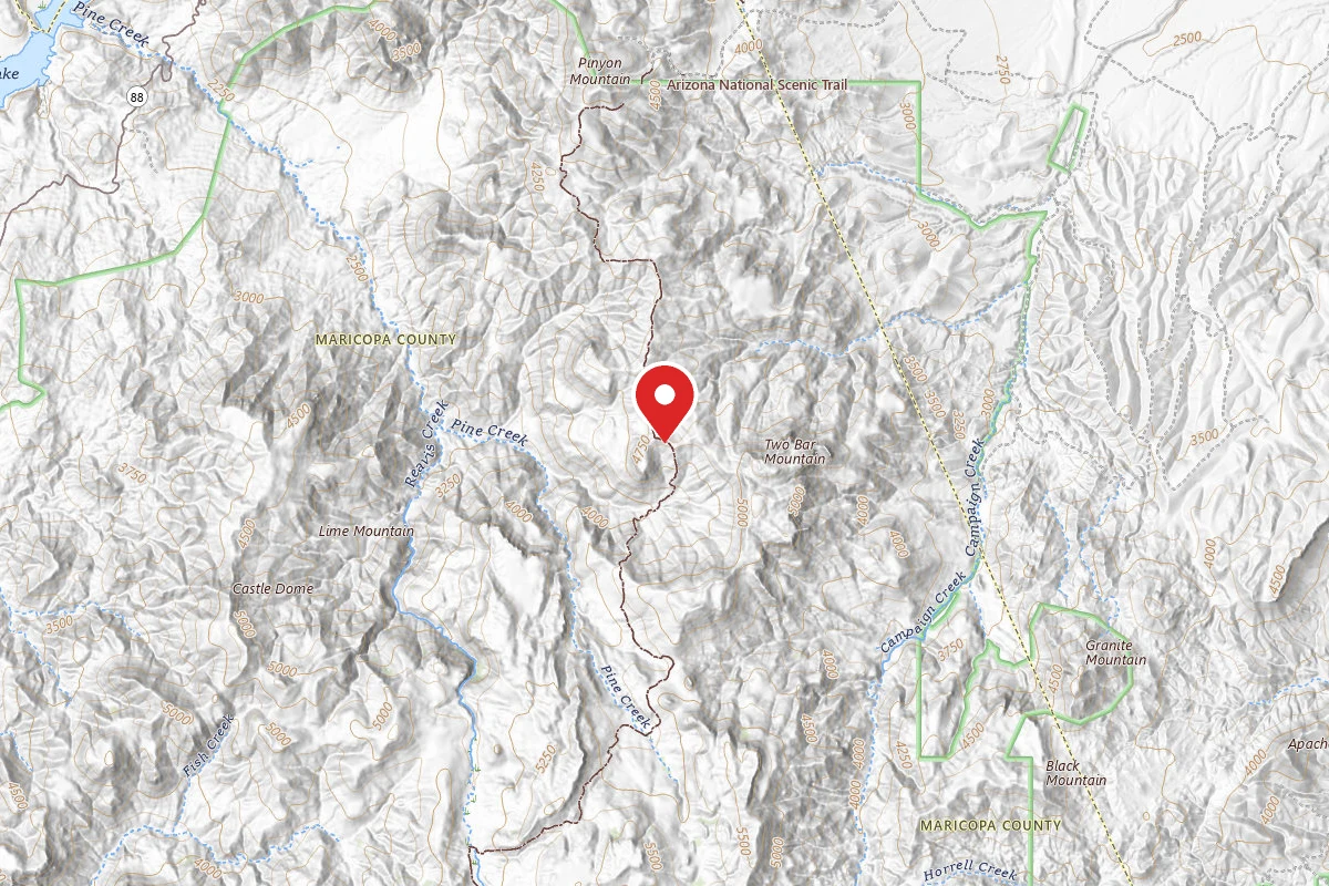 Dispersed Site near 33.5494, -111.1265