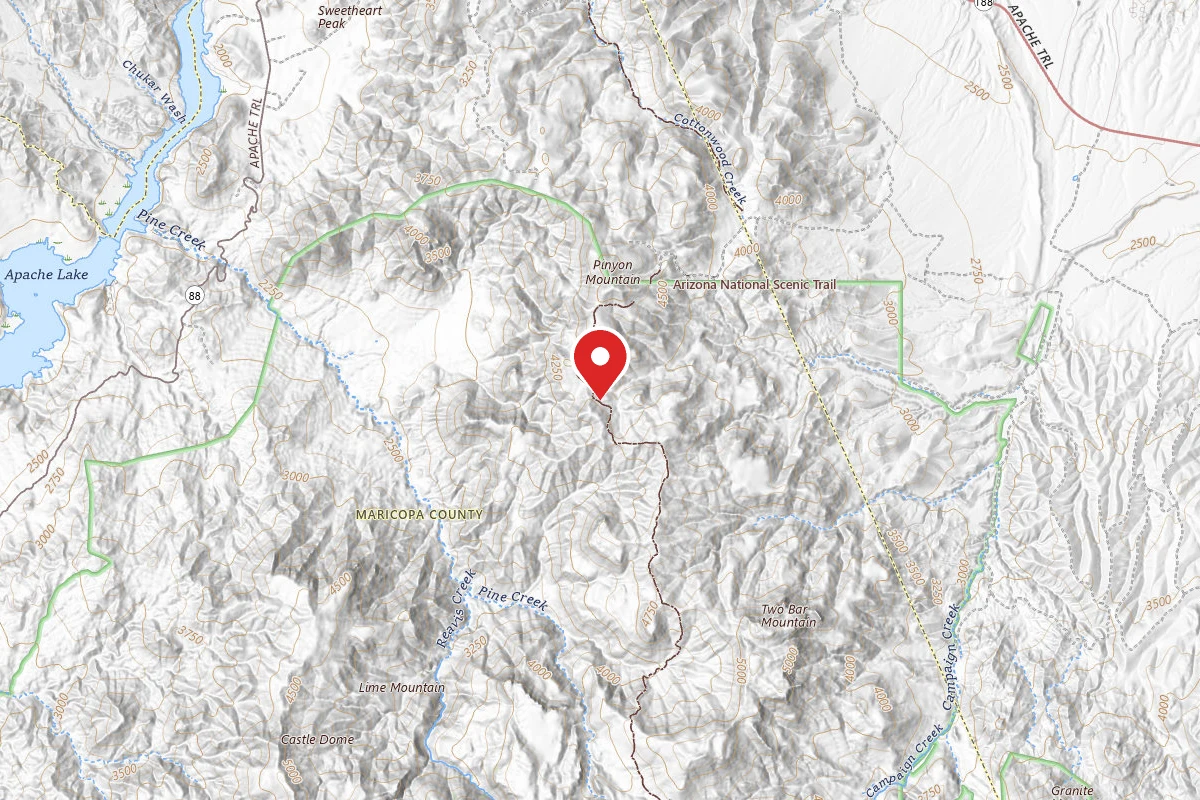 Dispersed Site near 33.5791, -111.1387
