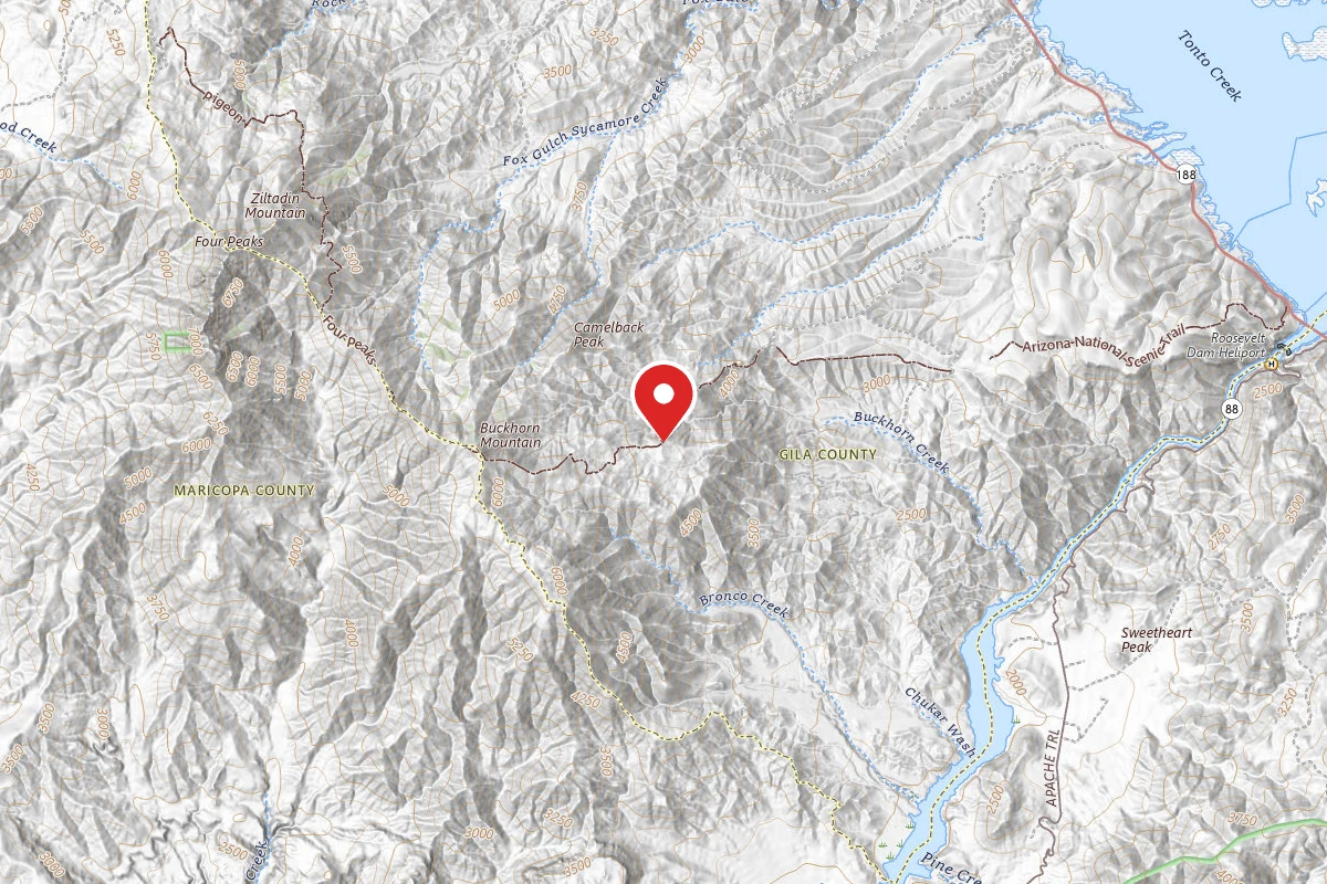 Dispersed Site near 33.6595, -111.2582