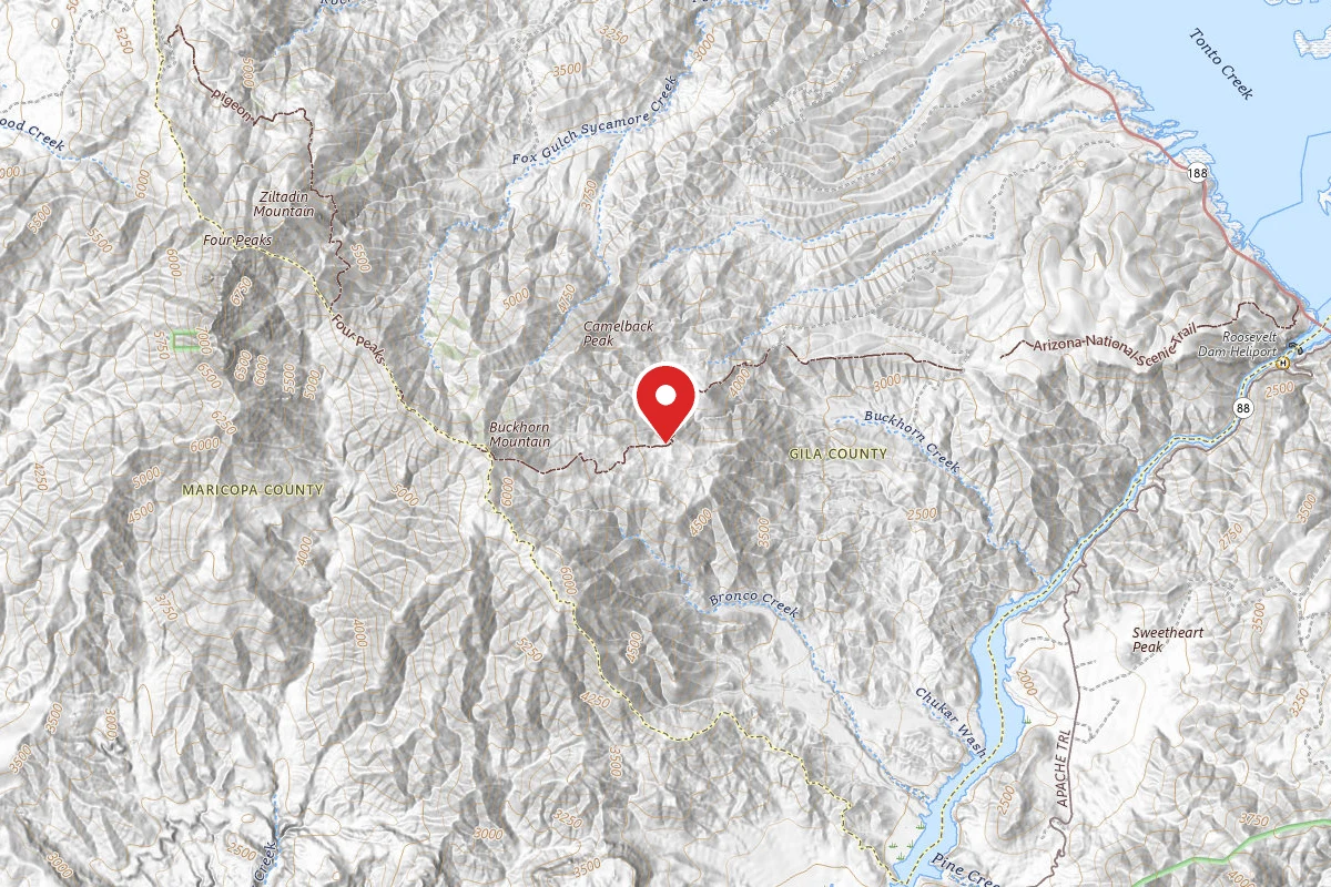 Dispersed Site near 33.6592, -111.2594