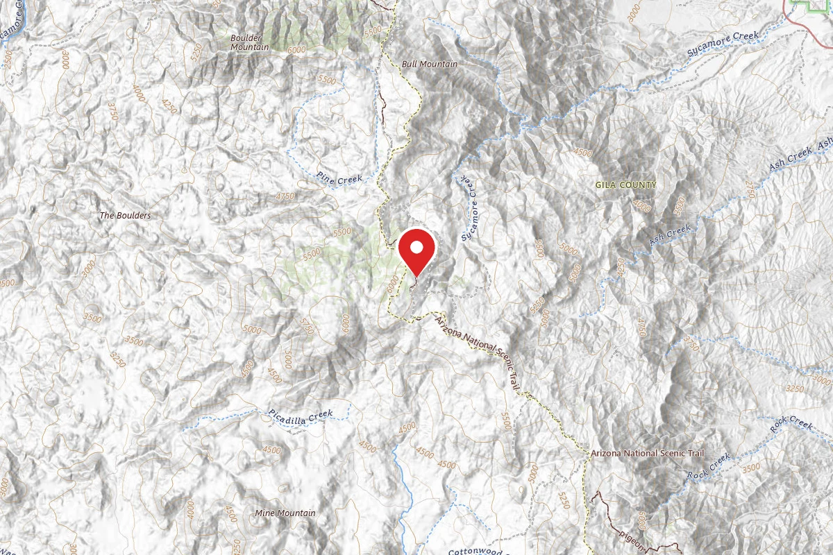 Dispersed Site near 33.7570, -111.3797
