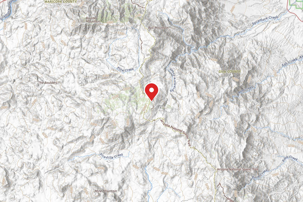 Dispersed Site near 33.7594, -111.3811