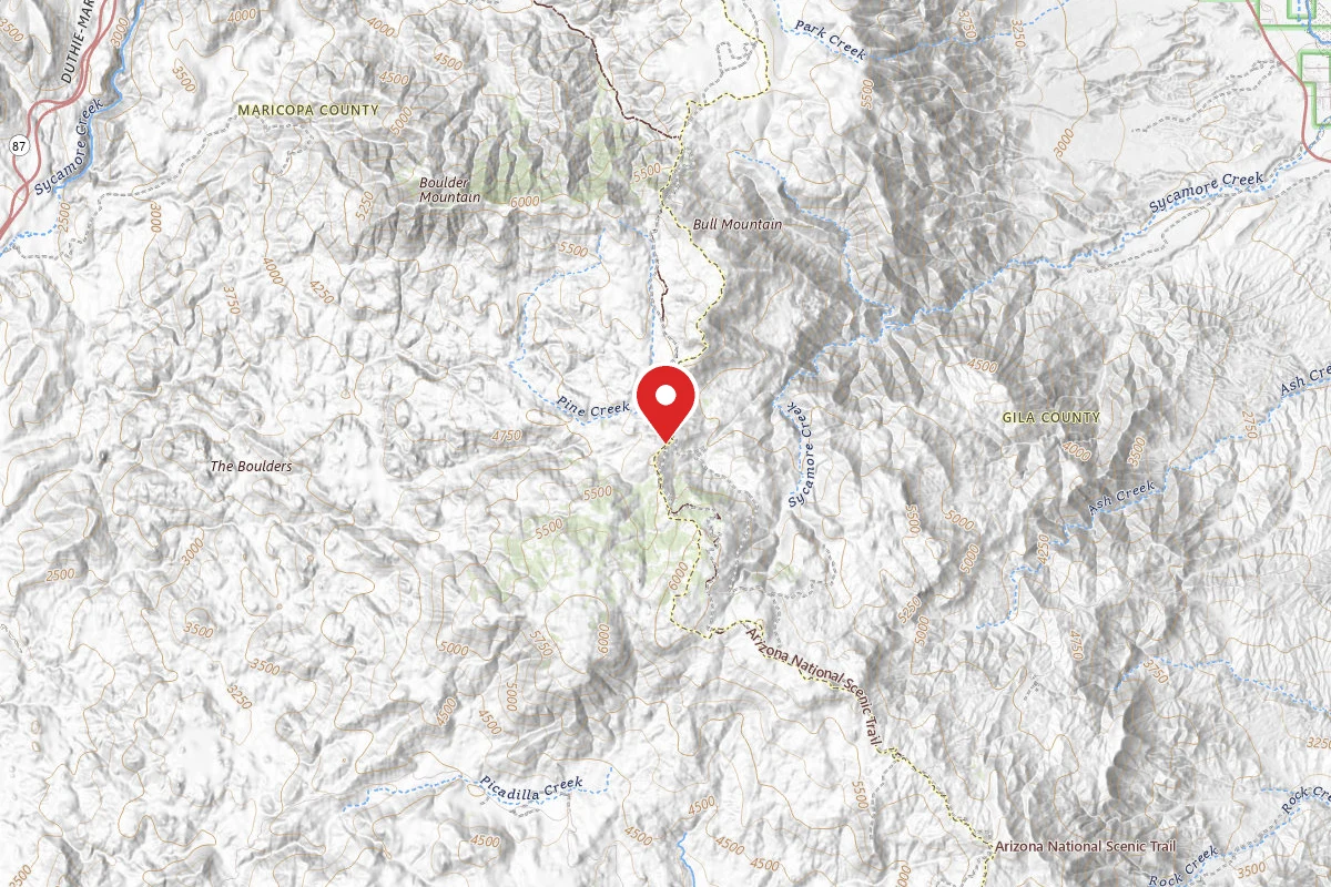Dispersed Site near 33.7727, -111.3876