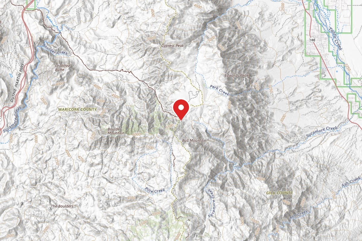 Dispersed Site near 33.8103, -111.3840