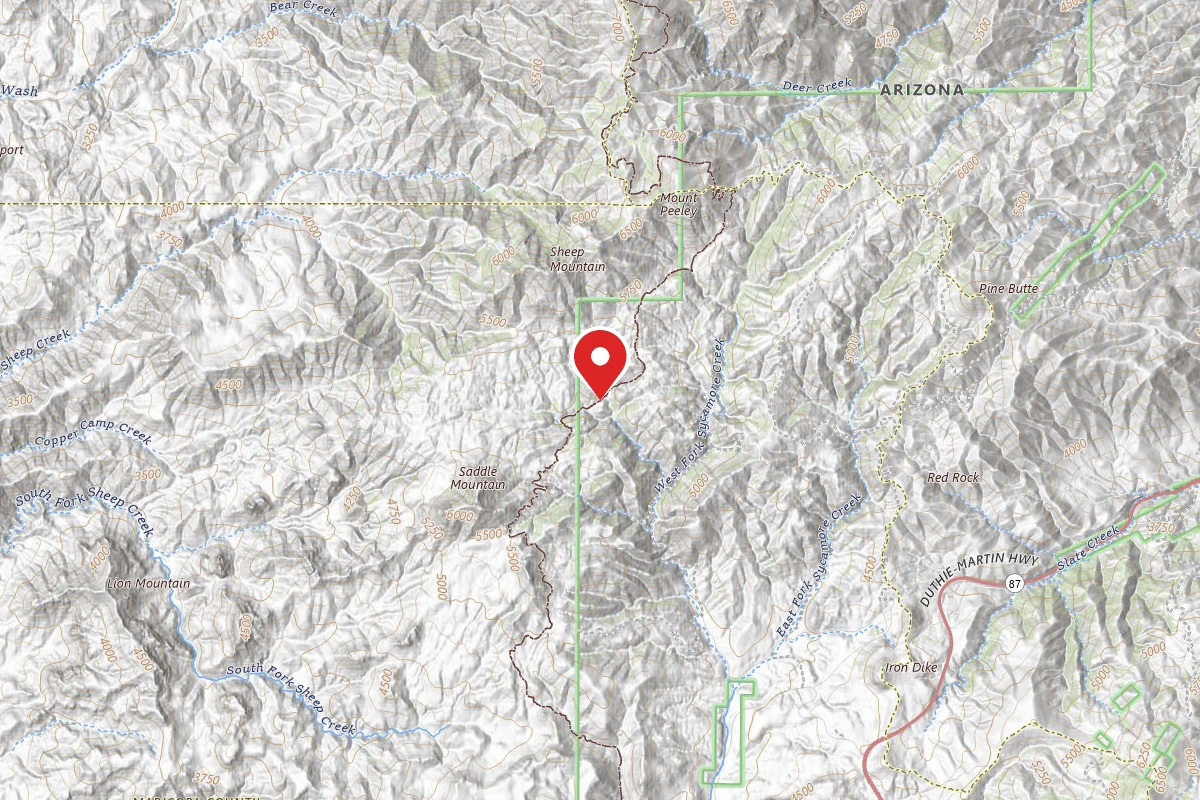 Dispersed Site near 33.9721, -111.5006