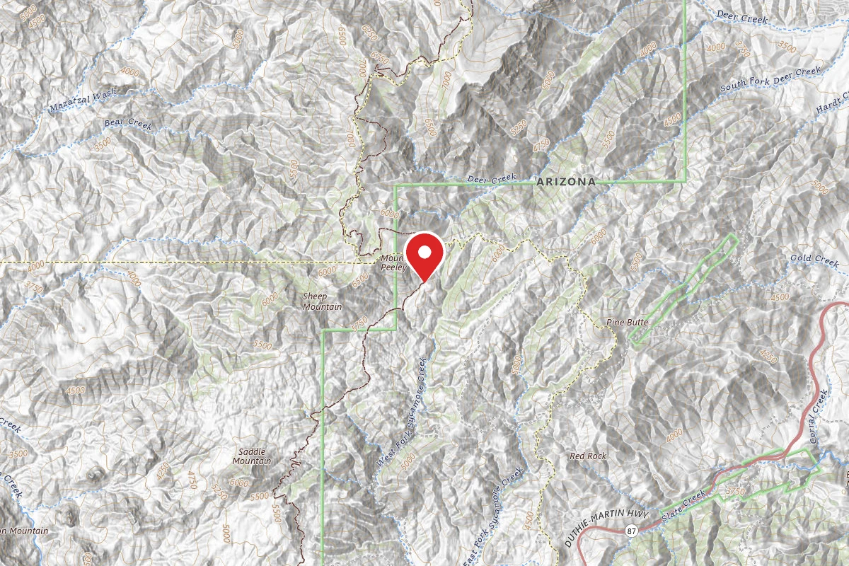 Dispersed Site near 33.9959, -111.4796