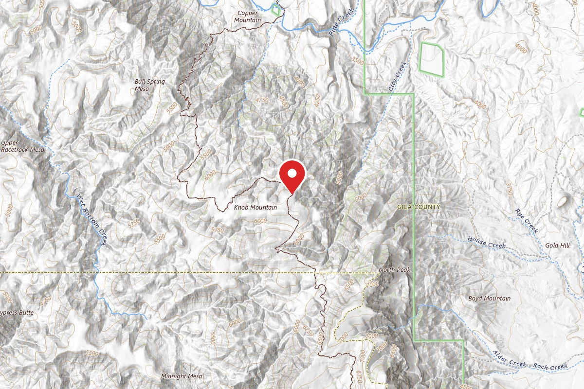Dispersed Site near 34.1738, -111.5079