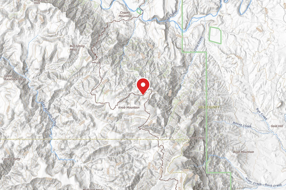 Dispersed Site near 34.1775, -111.5107