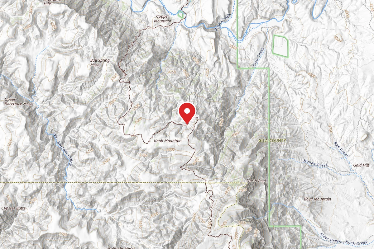 Dispersed Site near 34.1775, -111.5103