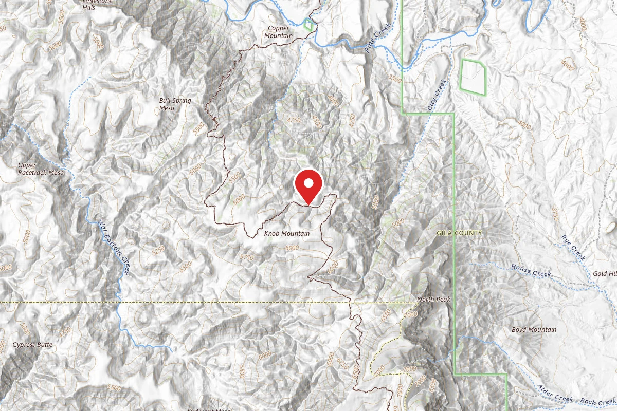 Dispersed Site near 34.1779, -111.5136