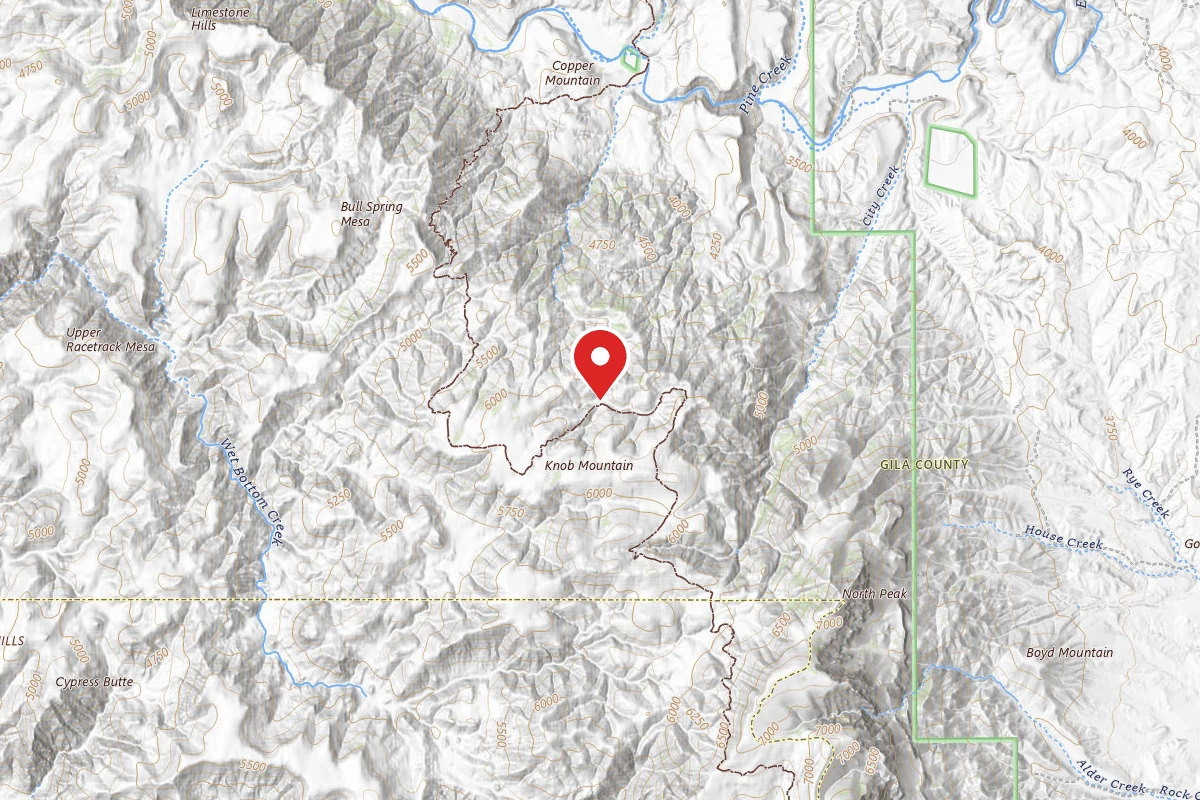 Dispersed Site near 34.1795, -111.5190