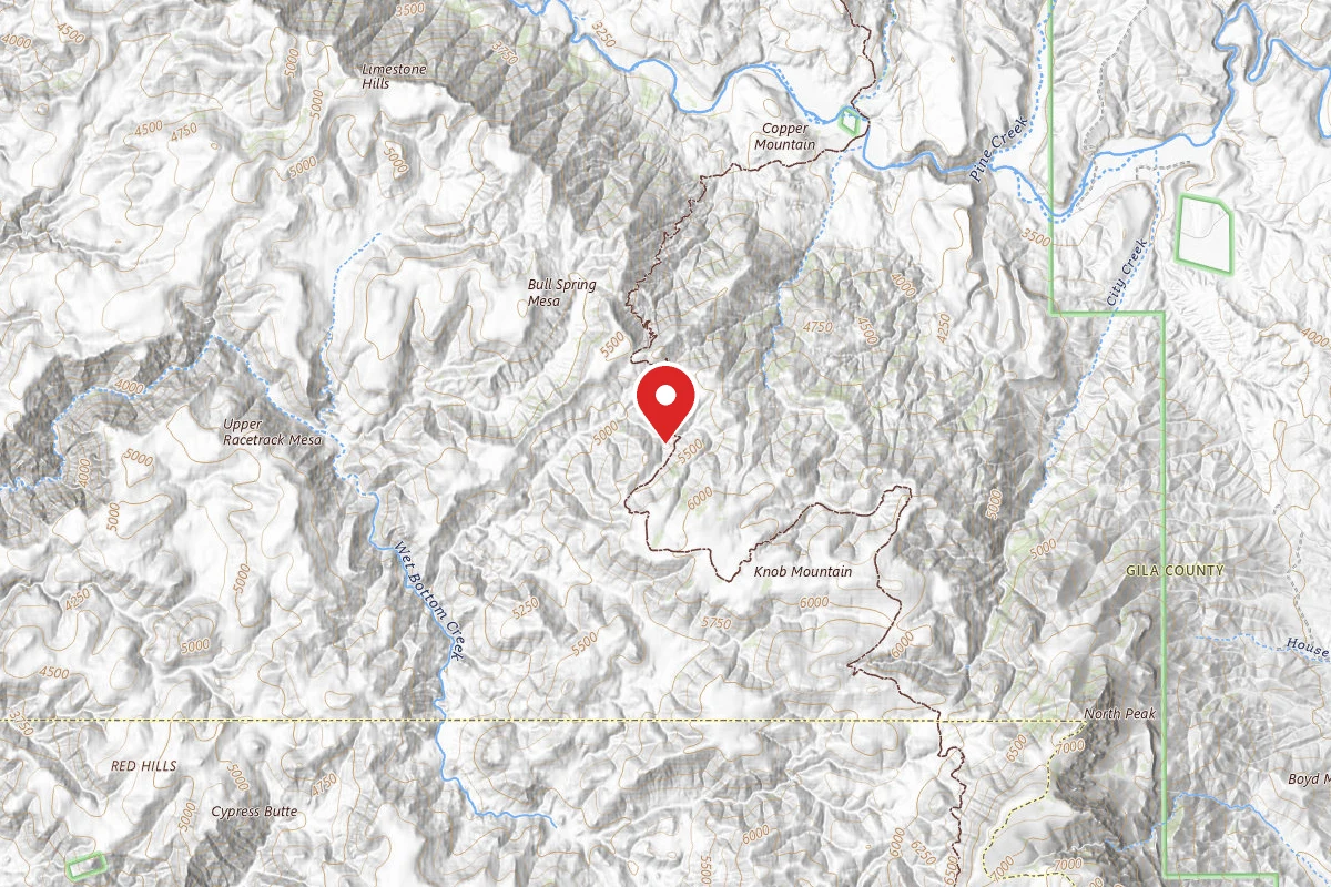 Dispersed Site near 34.1866, -111.5421