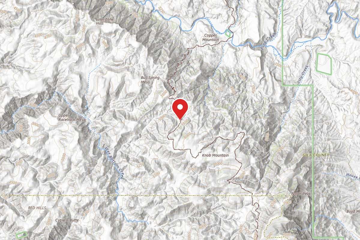 Dispersed Site near 34.1868, -111.5412